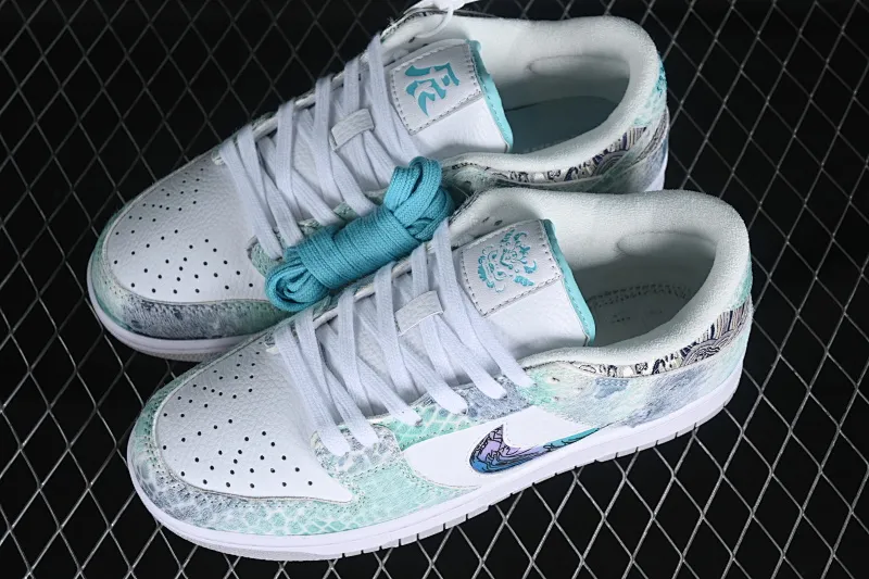 All categories Nk SB Dunk series Nk SB Dunk Low low-top sneakers F version Nk Dunk Low CNY Year of the Dragon Limited New Chinese style customization Steam Puppet-Third Prince Ao Bing SB low-top casual sneakers DV0831-101